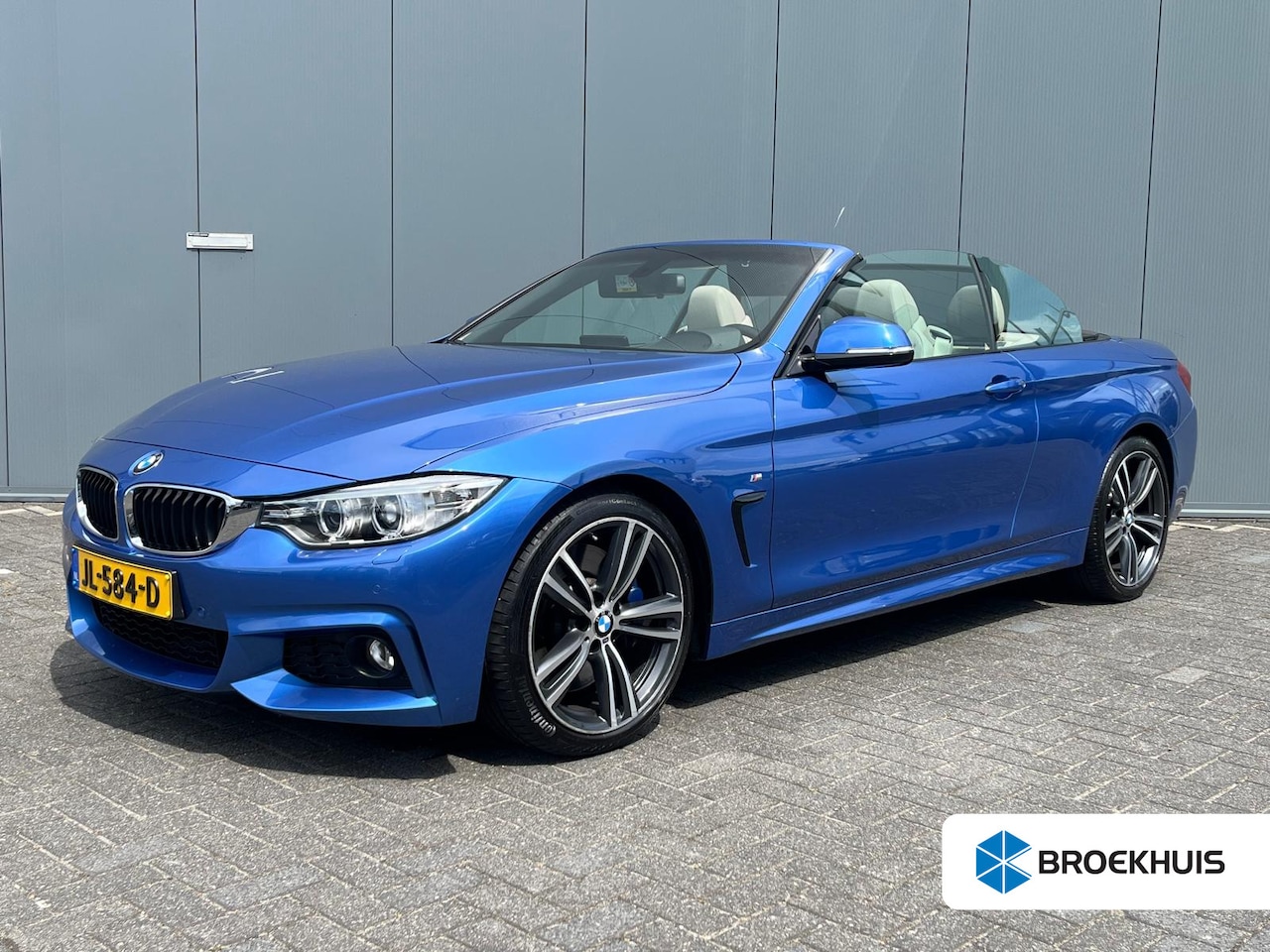 BMW 4-serie Cabrio - 430i Automaat High Executive M-Pakket Bi-Xenon | Bestuurdersstoel met geheugen | Leder | K - AutoWereld.nl