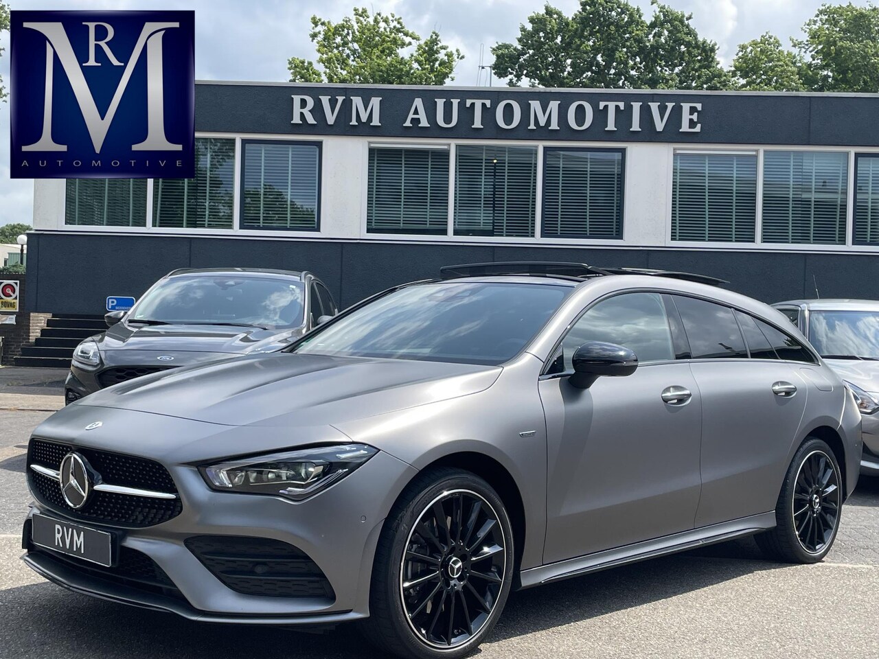 Mercedes-Benz CLA-klasse Shooting Brake - 250 e AMG Line 360 CAMERA | BURMESTER AUDIO | PANO | AMBILIGHT | DODE HOEK MELDING | RIJKL - AutoWereld.nl