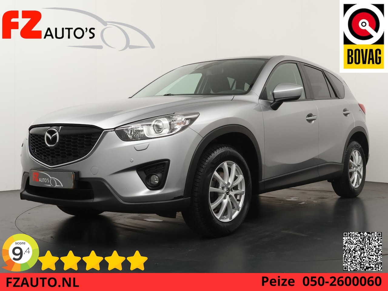 Mazda CX-5 - 2.0 Skylease+ 2WD - Navigatie - Trekhaak - Xenon - Stoelverwarming - Climate Control - AutoWereld.nl