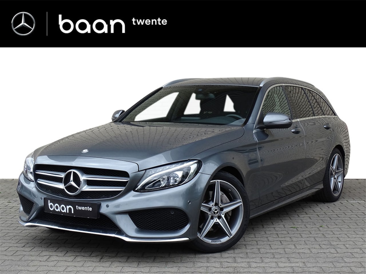 Mercedes-Benz C-klasse Estate - C 180 Business Solution Automaat l Trekhaak l Sfeerverlichting l Camera - AutoWereld.nl