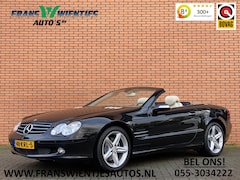 Mercedes-Benz SL-klasse Cabrio - 500 | Parkeersensoren | Leder | 8 cilinder | 306pk | Memory | Cruise control | Uniek