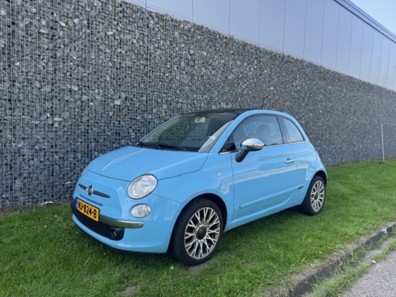 Fiat 500 - 1.2 Bicolore AIRCO PANO - AutoWereld.nl