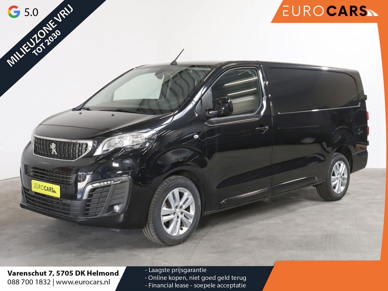 Peugeot Expert - 180pk Automaat L3H1 Long Apple carplay/ Android Auto Cruise control Airco Euro6 - AutoWereld.nl