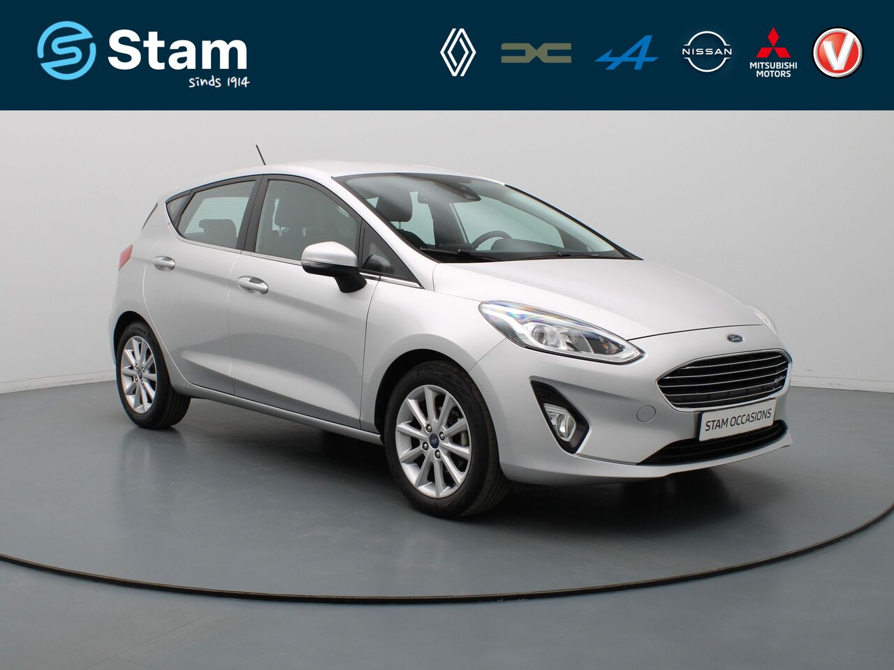Ford Fiesta - 1.0 EcoBoost Titanium Climate | Cruise | Navi | Parkeersens. v+a | Stoel-/stuur-/voorruitv - AutoWereld.nl