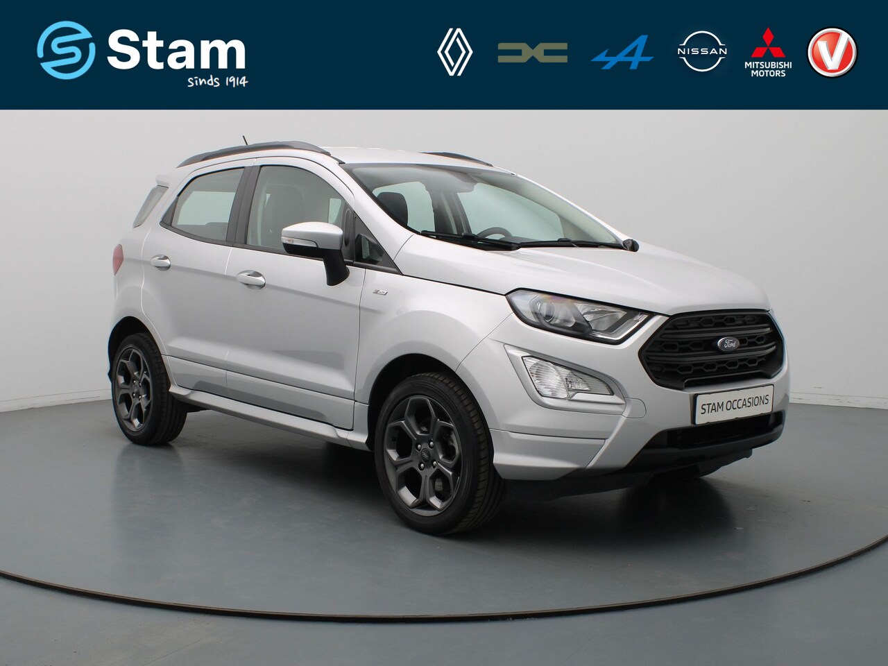 Ford EcoSport - 126pk EcoBoost ST-Line Black Cruise | Climate | Carplay | Navi | Parkeersens. achter - AutoWereld.nl