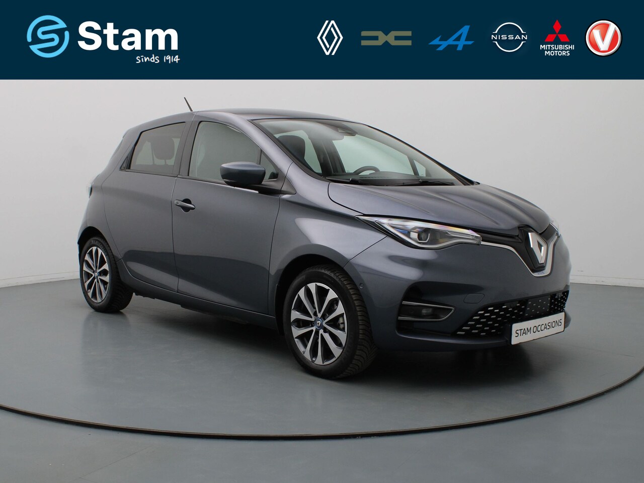 Renault Zoe - R135 Intens 52 kWh HUURBATTERIJ Camera | Climate | Cruise | Parkeersens. v+a | Stuur-/stoe - AutoWereld.nl