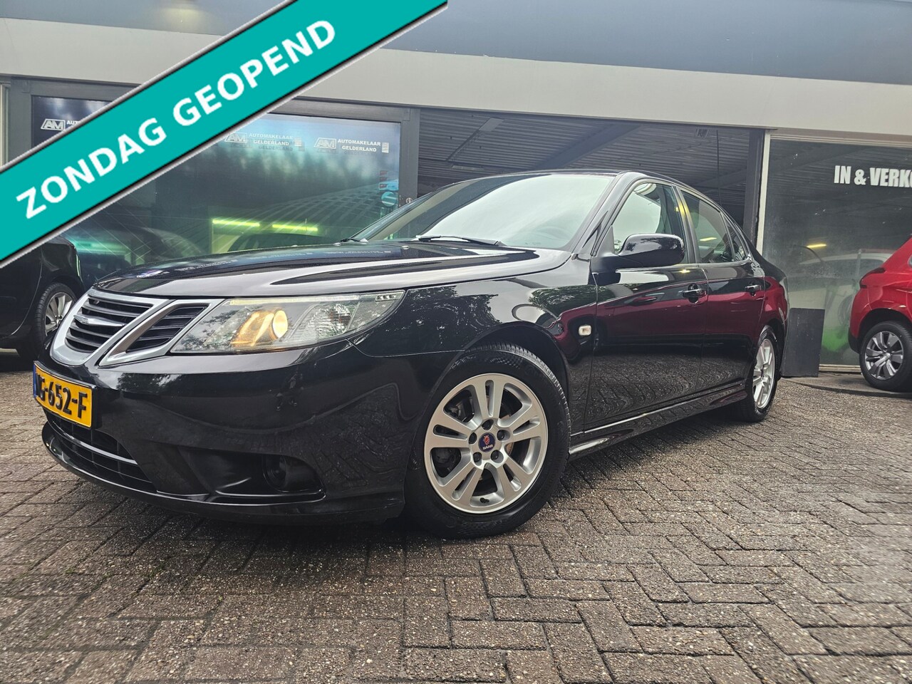 Saab 9-3 Sport Sedan - 1.8 Norden Business | 12MND GARANTIE | NW APK | AIRCO | CRUISE | LMV | TREKHAAK | - AutoWereld.nl