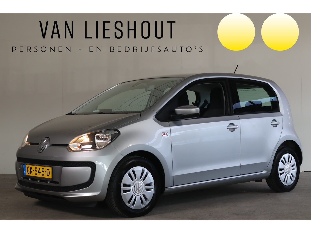 Volkswagen Up! - 1.0 move up! BlueMotion NL-Auto!! Navigatie I Airco - AutoWereld.nl