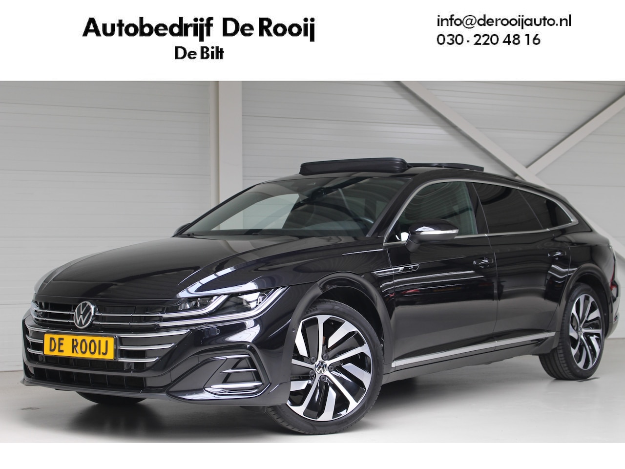 Volkswagen Arteon Shooting Brake - 1.4 TSI 218PK eHybrid R-Line Leder | Panoramadak | Trekhaak | El. Stoelverstelling | Parke - AutoWereld.nl