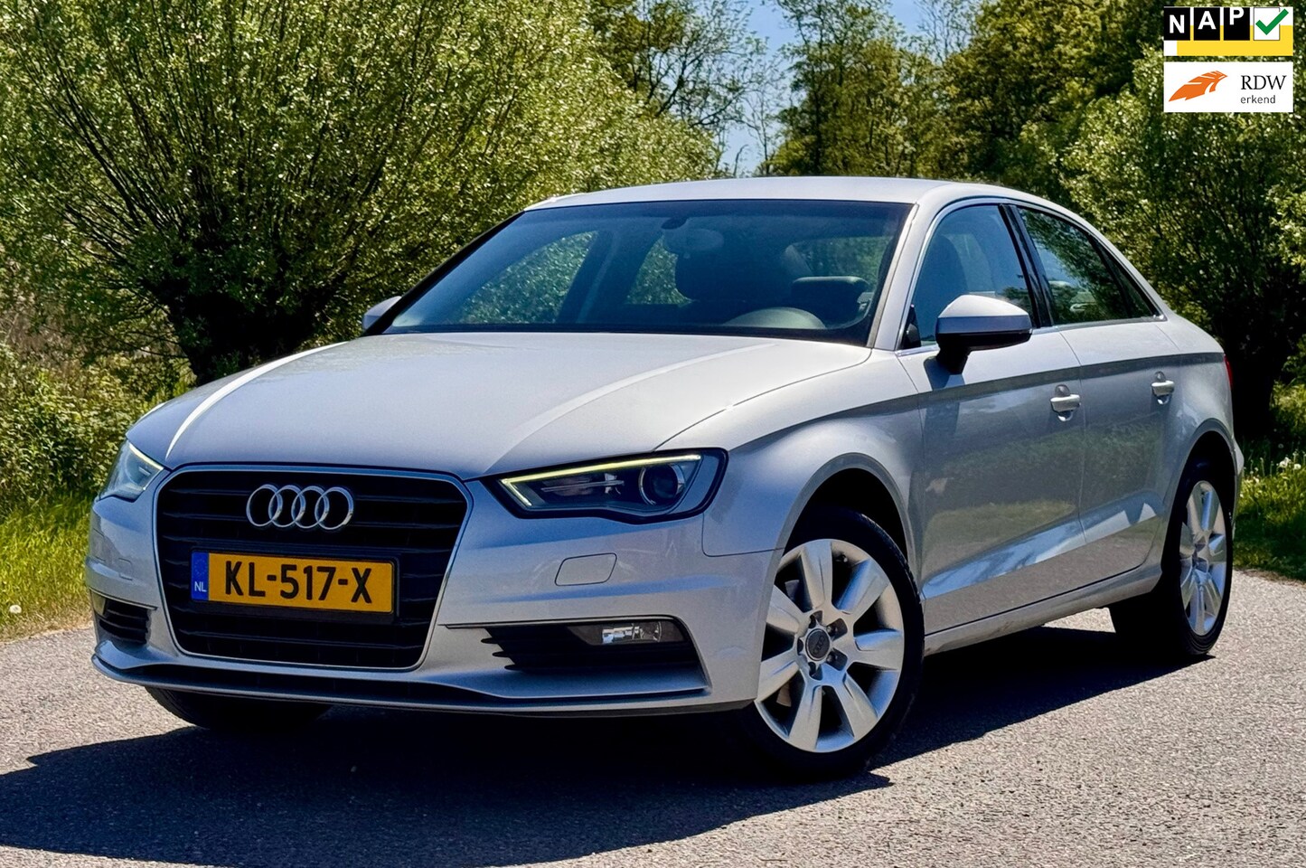 Audi A3 Limousine - 1.4 TFSI CoD Attraction Pro Line Plus Leder Stoelverwarming Clima Trekhaak 17INCH NAVI Goe - AutoWereld.nl