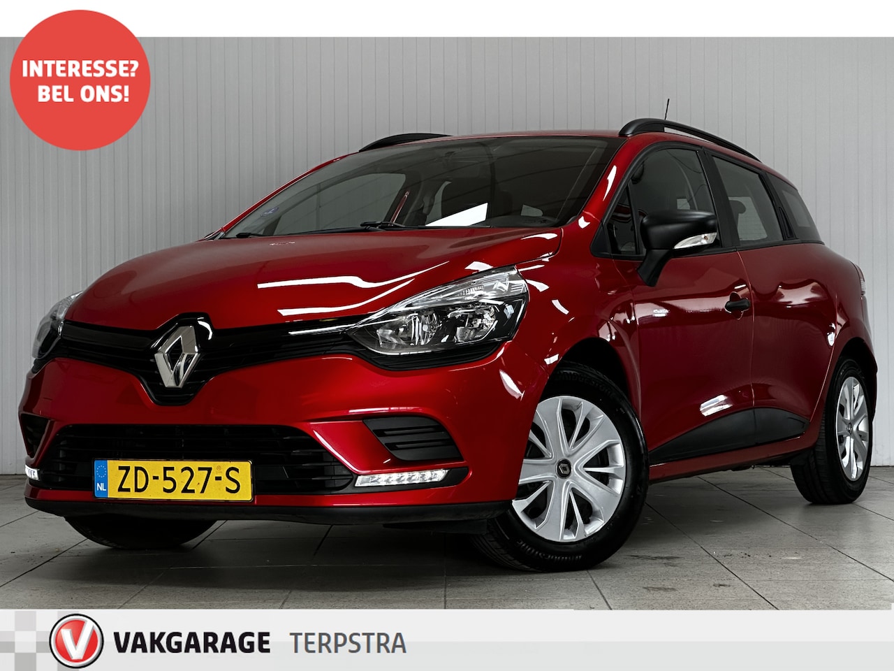 Renault Clio Estate - 0.9 TCe Life/ Airco/ Cruise/ Bluetooth/ Radio-AUX&USB/ Elek.Pakket/ Isofix/ Metallic Lak/ - AutoWereld.nl