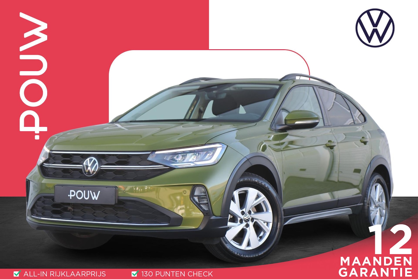 Volkswagen Taigo - 1.0 TSI 110pk Life | App Connect Navigatie | Climate Control | Parkeersensoren - AutoWereld.nl
