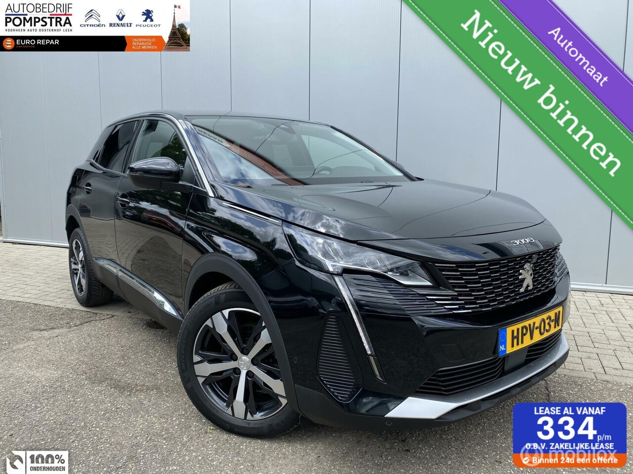 Peugeot 3008 - 1.2 PureTech Allure EAT8 AUTOM/LUXE HOOGZITTER - AutoWereld.nl