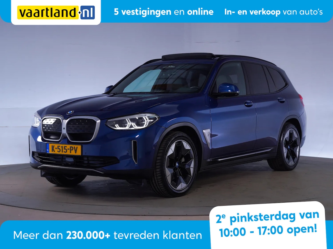 BMW iX3 - High Executive 80 kWh [ Panorama Harman/Kardon Trekhaak ] - AutoWereld.nl