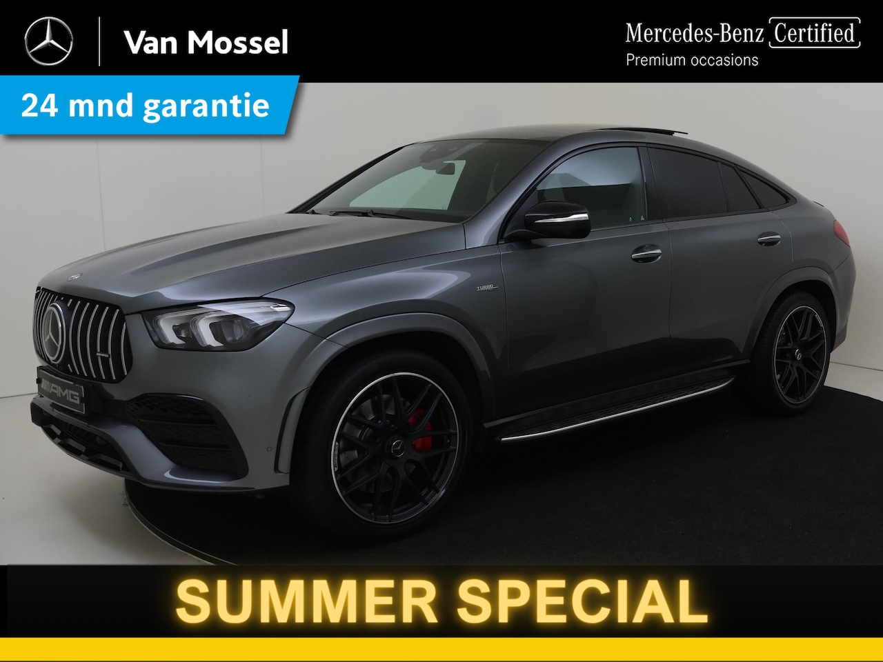 Mercedes-Benz GLE-Klasse Coupé - AMG 53 4MATIC+ Premium Plus / Stoelverwarming / Stoelventilatie / 360Graden-Camera / Panor - AutoWereld.nl