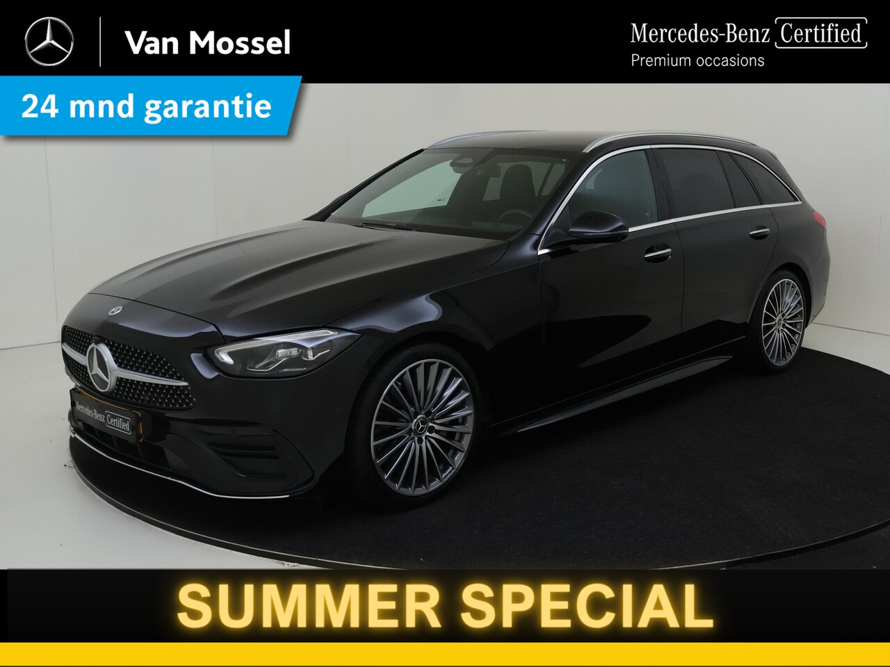Mercedes-Benz C-klasse Estate - 180 AMG Line / Stoelverwarming / 360Graden-Camera / Memory-Stoelen /  Easypack-Achterklep - AutoWereld.nl