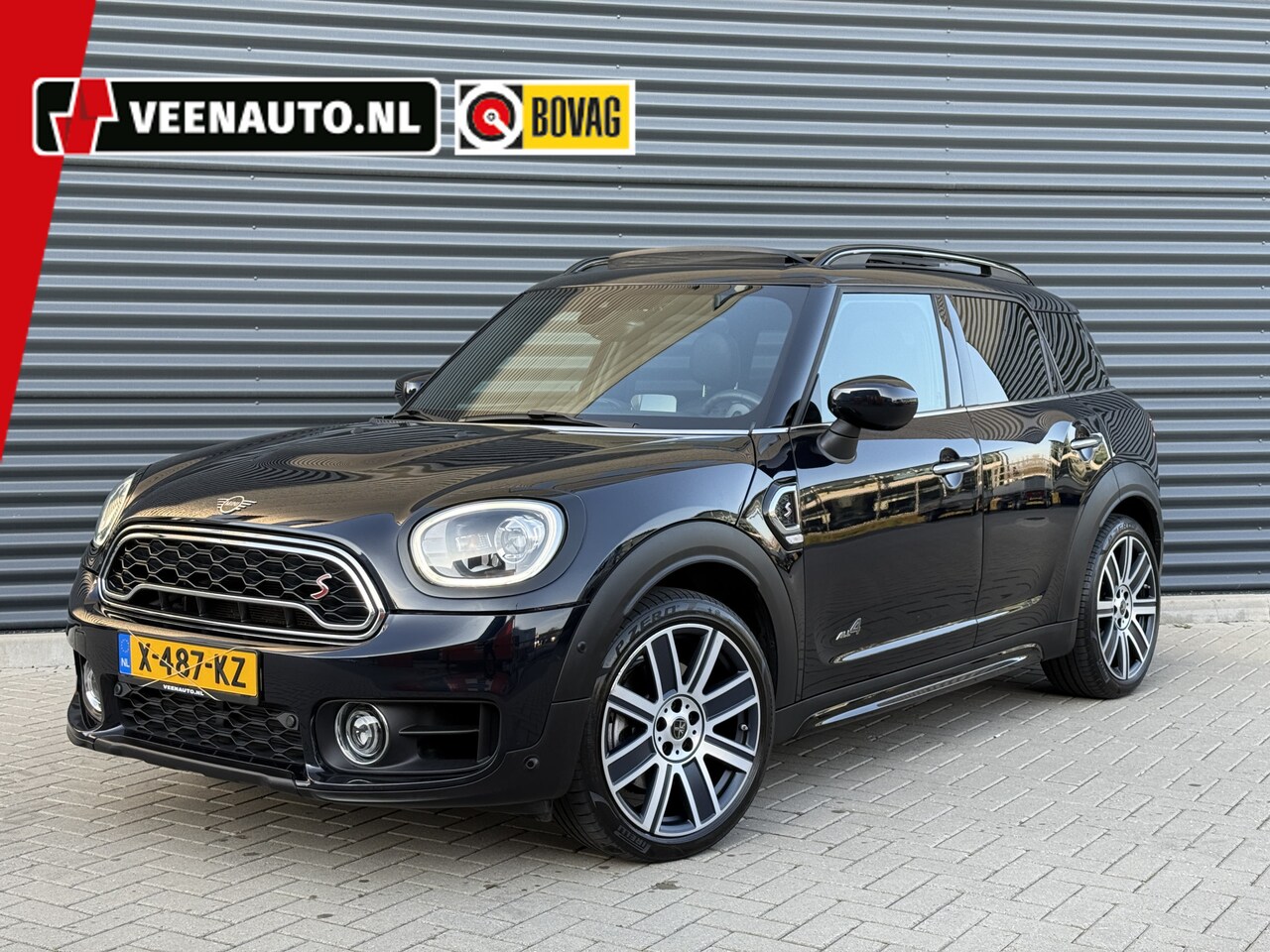 MINI Countryman - 2.0 Cooper S ALL4 Chili Pano/Leder/Trekhaak/HUD/H&K - AutoWereld.nl