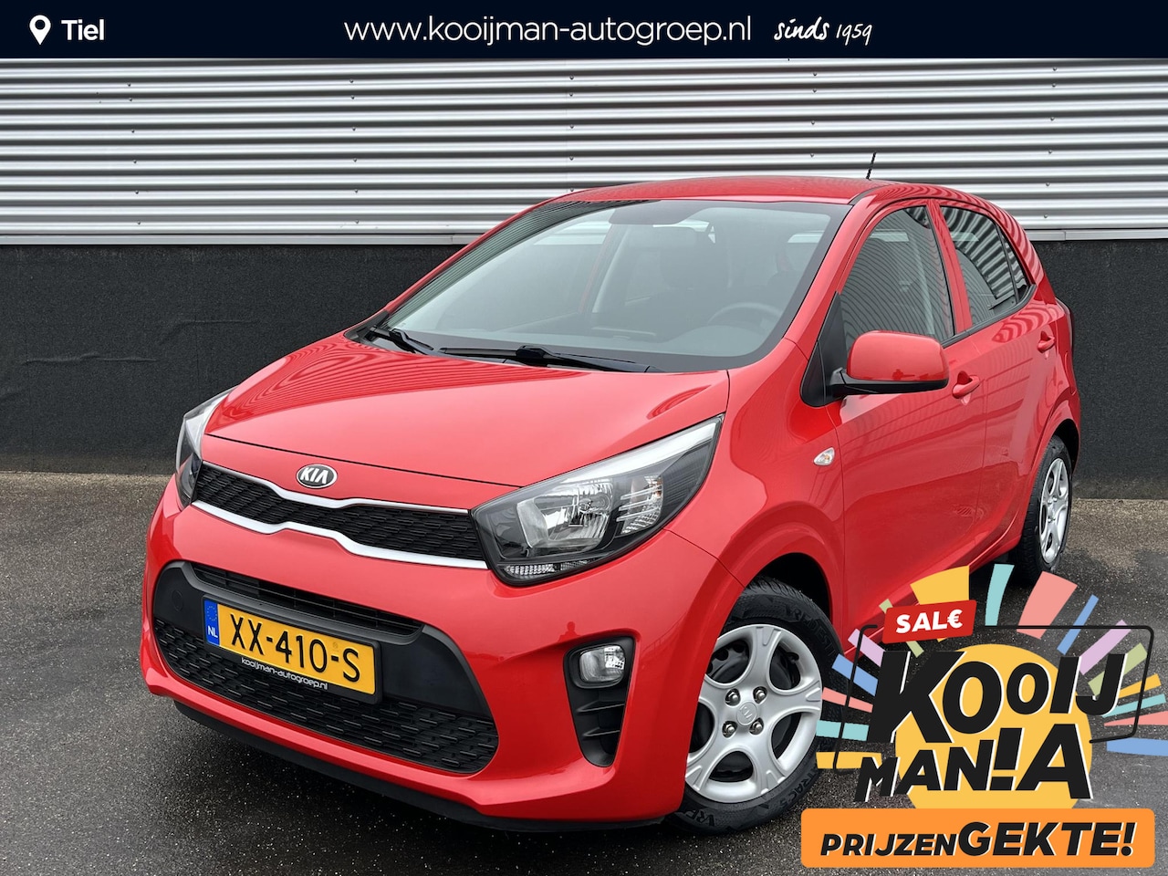 Kia Picanto - 1.0 CVVT EconomyPlusLine Airco, Bluetooth, Nieuw geleverd en dealeronderhouden, 1e eign. B - AutoWereld.nl