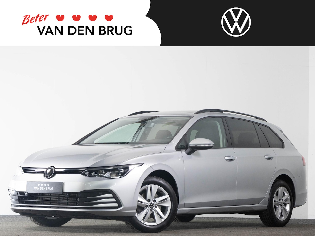 Volkswagen Golf Variant - 1.0 eTSI Life DSG | LED | Panoramadak | Camera | Stoel & stuur verwarming | Navigatie | Si - AutoWereld.nl