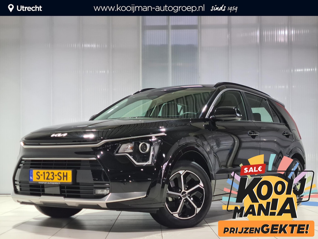 Kia Niro - 1.6 GDi Hybrid DynamicLine Met Trekhaak 1.300 kilo trekgewicht | - AutoWereld.nl