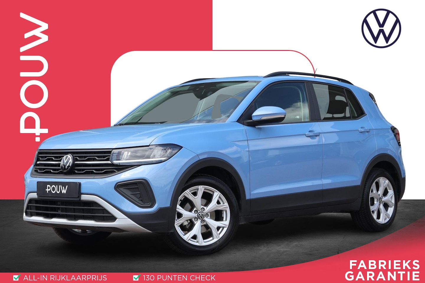 Volkswagen T-Cross - 1.0 TSI 95pk | Android Auto/Apple Carplay | PDC | Cruise Control | 17" LM Velgen - AutoWereld.nl