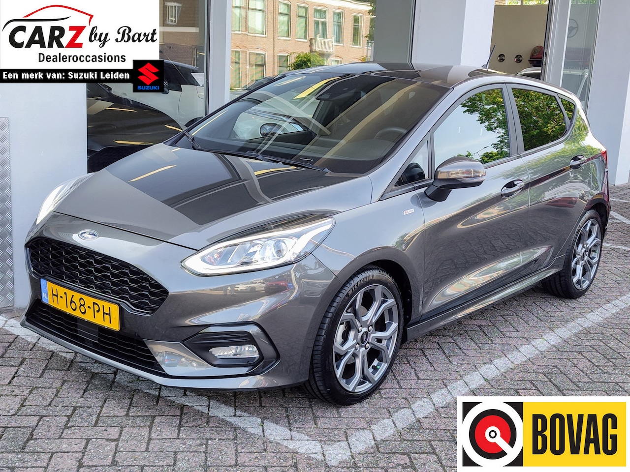 Ford Fiesta - 1.0 ECOBOOST ST-LINE Stuurverwarming | Navi | Cruise - AutoWereld.nl