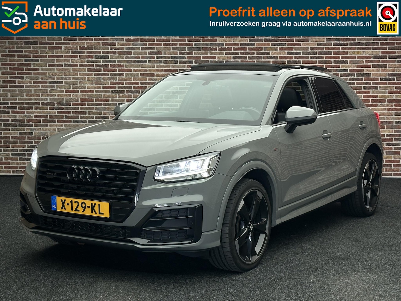 Audi Q2 - 2.0 TFSI quattro Sport Panorama Leer Stoelvrwm Led S Line - AutoWereld.nl