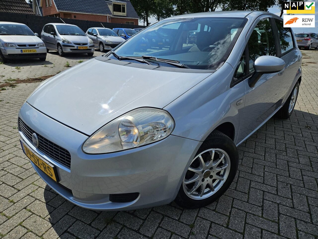 Fiat Grande Punto - 1.2 Dynamic 5Drs. 2006. Airco/CV/Elektrisch pakket etc. APK 06-2026 - AutoWereld.nl
