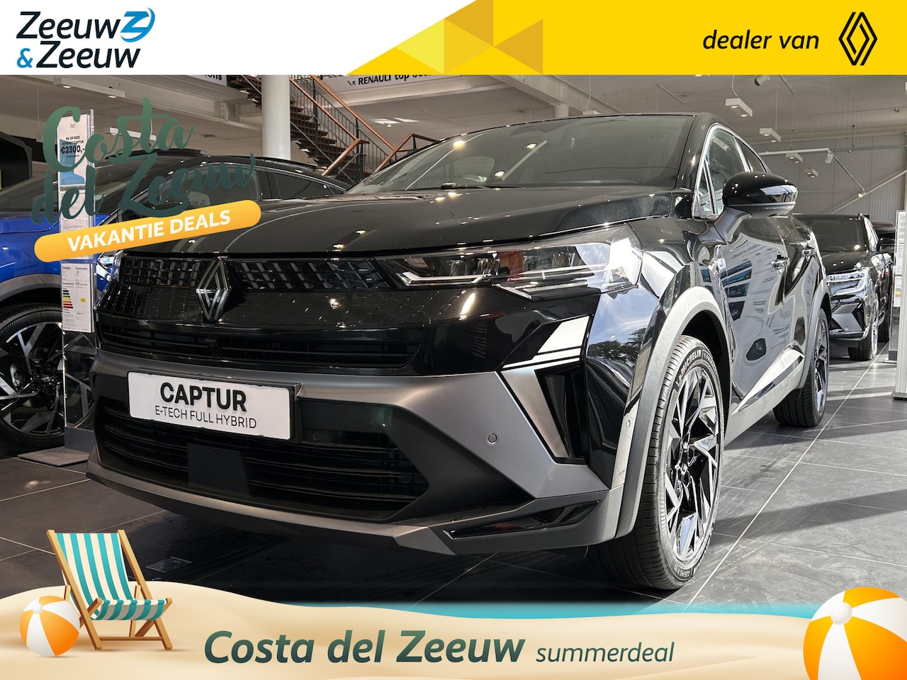 Renault Captur - Z&Z Renault Private Lease Actie v.a. € 499,- E-Tech Hybrid 145 esprit Alpine | Wij maken g - AutoWereld.nl
