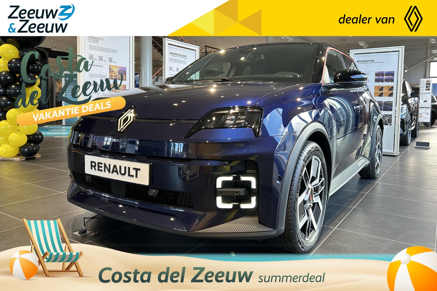 Renault 5 - Z&Z Renault Private Lease actie € 424,-) Renault 5 Comfort Range Techno | Auto van het Jaa - AutoWereld.nl