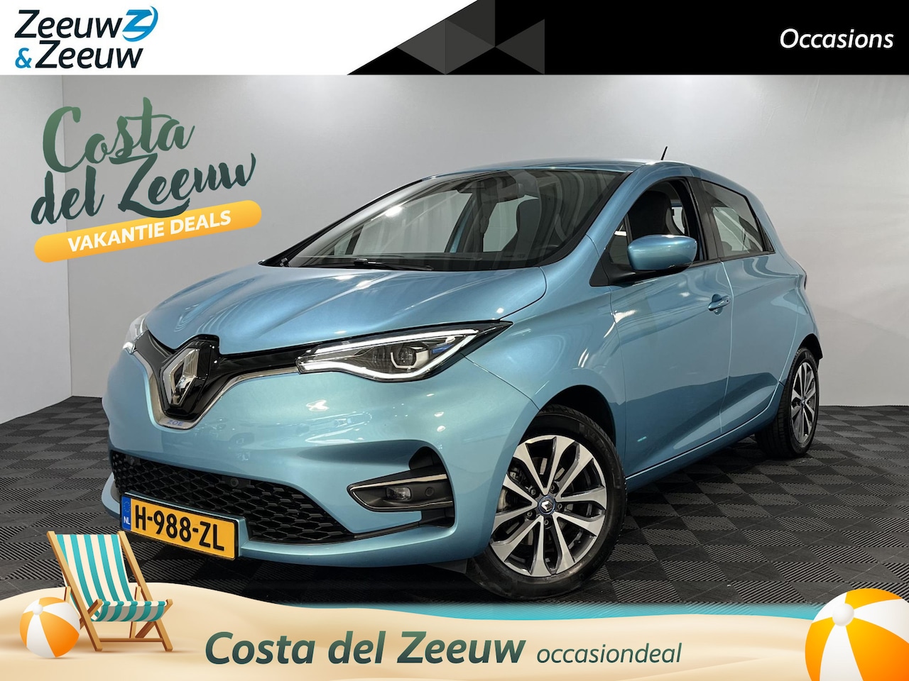 Renault Zoe - R135 Zen 52 kWh Automaat | KOOP ACCU | Apple CarPlay/Android Auto | Climate Control | Full - AutoWereld.nl