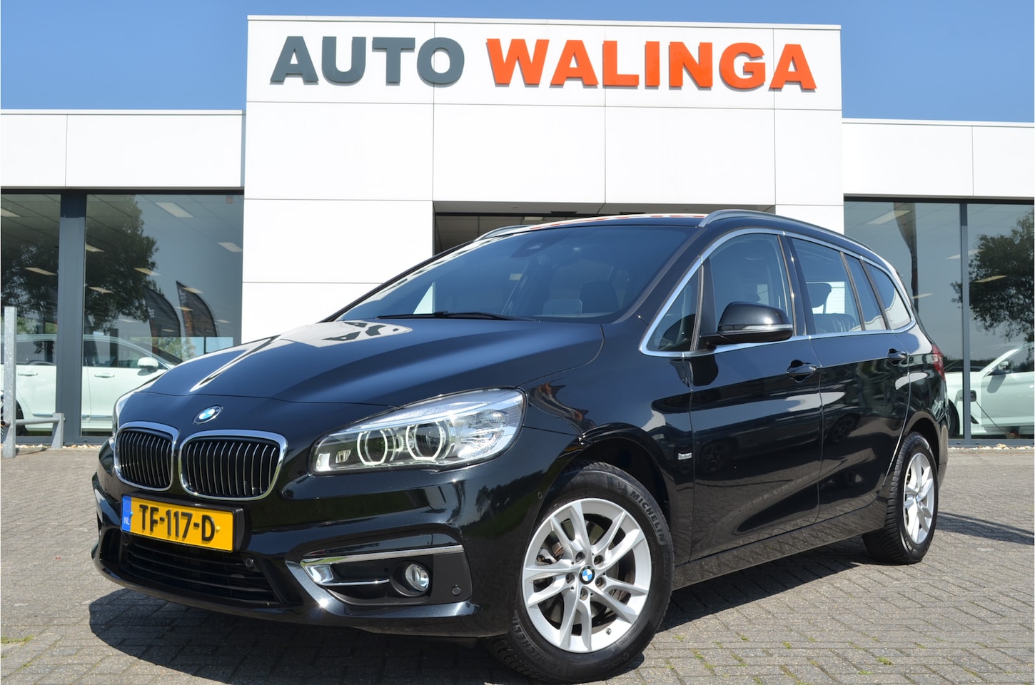 BMW 2-serie Gran Tourer - 218i 7p. High Executive Elektr a.klep | Groot navi | Leer | Stoelverwarming | a.Camera | H - AutoWereld.nl