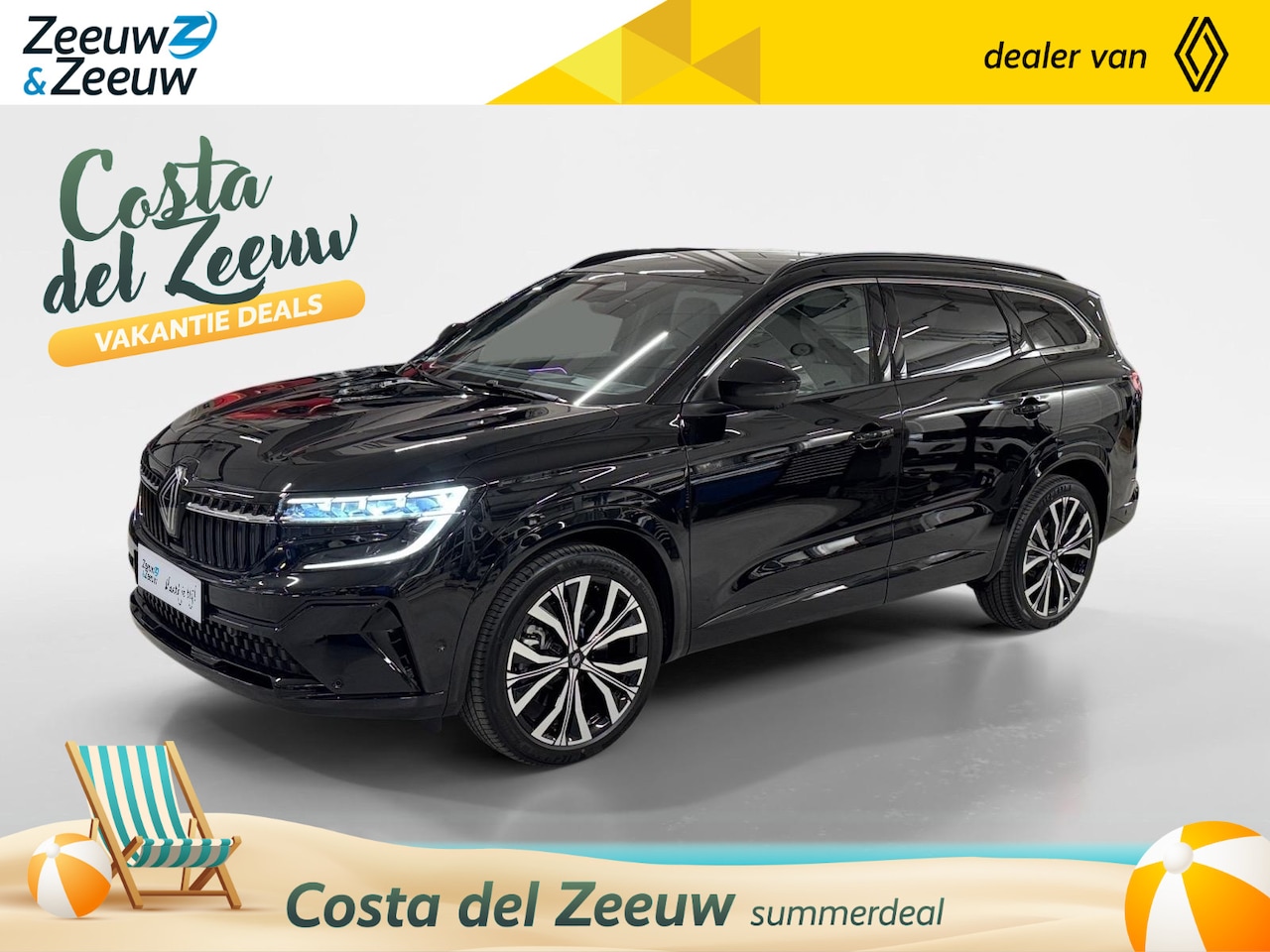Renault Espace - E-Tech full hybrid 200 iconic 7p. | UIT VOORRAAD LEVERBAAR OP = OP NU MET €4.000,- SALE & - AutoWereld.nl