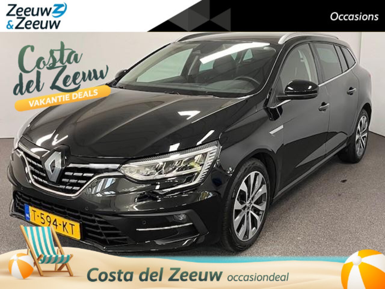 Renault Mégane Estate - 1.3 TCe 140 Techno GOEDKOOPSTE VAN NEDERLAND NETTE AUTO, LUXE UITVOERING, LAGE KM STAND - AutoWereld.nl