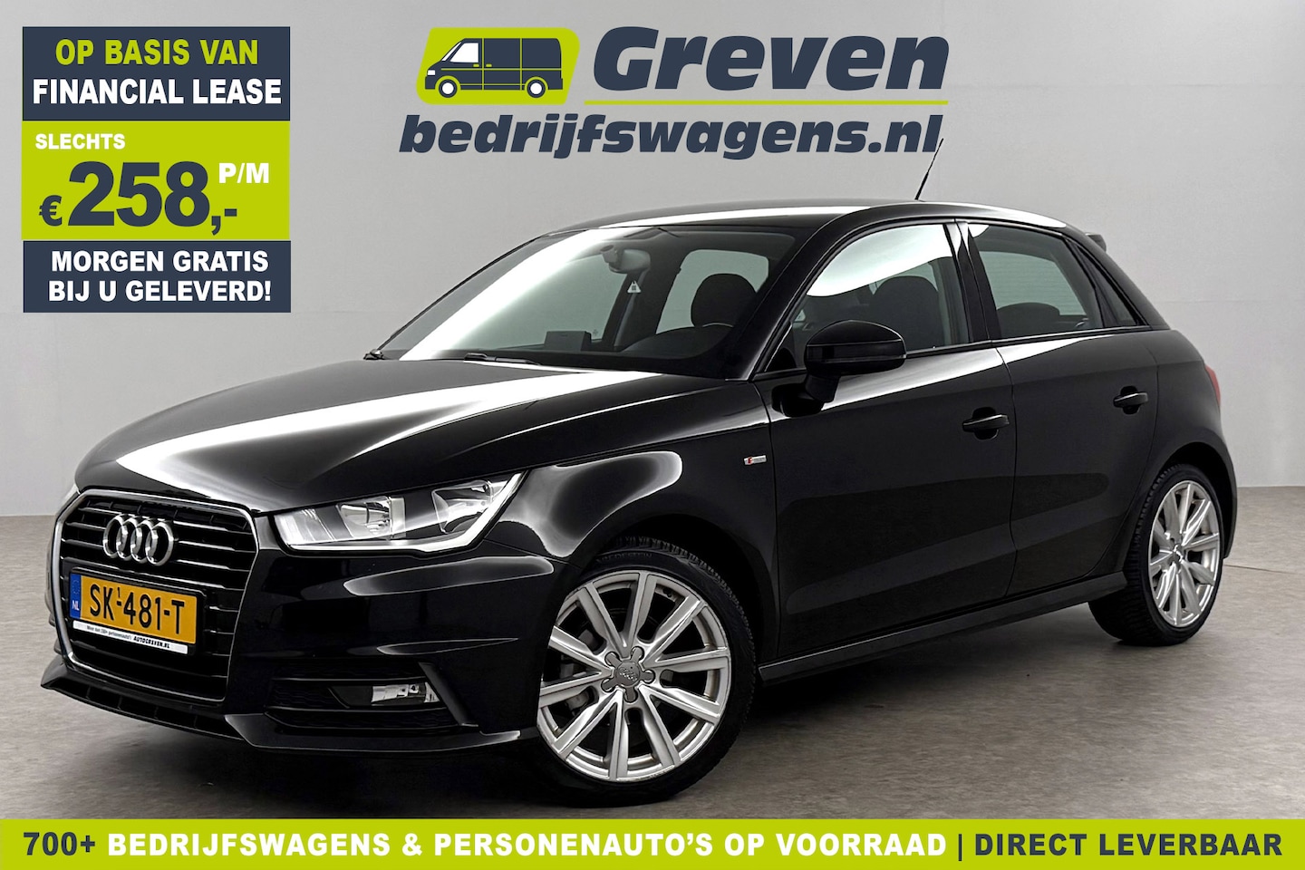 Audi A1 - 1.0 TFSI S-line Airco Cruise Navigatie 17"LMV - AutoWereld.nl