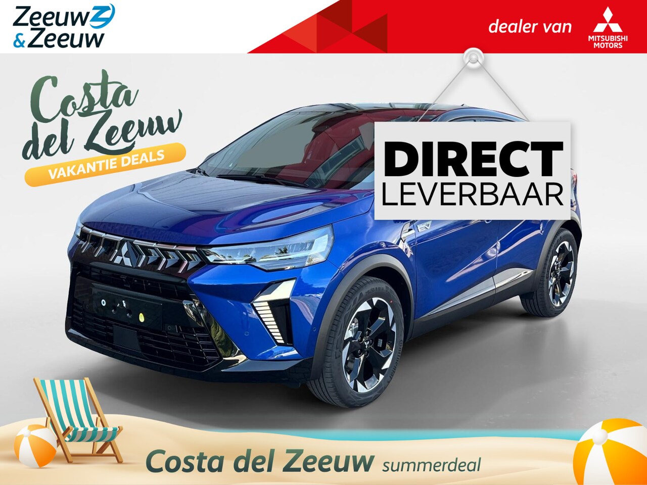 Mitsubishi ASX - 1.6 HEV AT Instyle |€3.000,- VOORRAADKORTING| Schuif-kanteldak| Lederen bekleding| Stoel/S - AutoWereld.nl