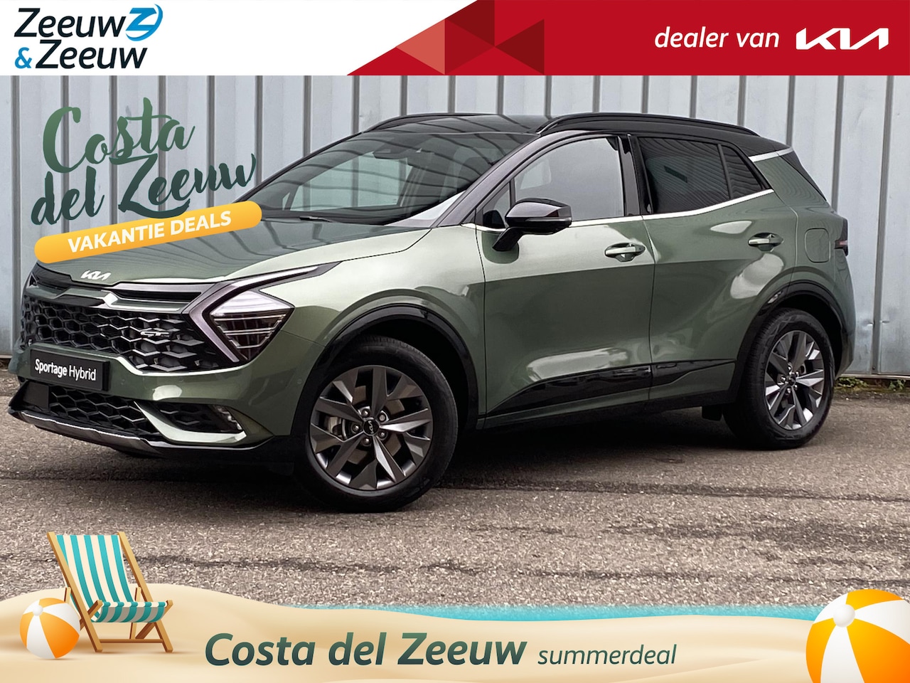 Kia Sportage - 1.6 T-GDi Hybrid GT-PlusLine | € 3000,- extra inruilvoordeel | Meest luxe uitvoering | 360 - AutoWereld.nl