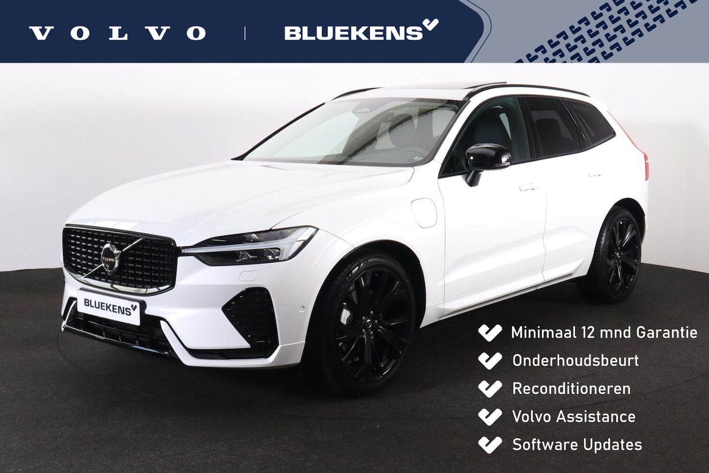 Volvo XC60 - Recharge T6 AWD Plus Dark - LONG RANGE - Luchtvering - Panorama/schuifdak - IntelliSafe As - AutoWereld.nl