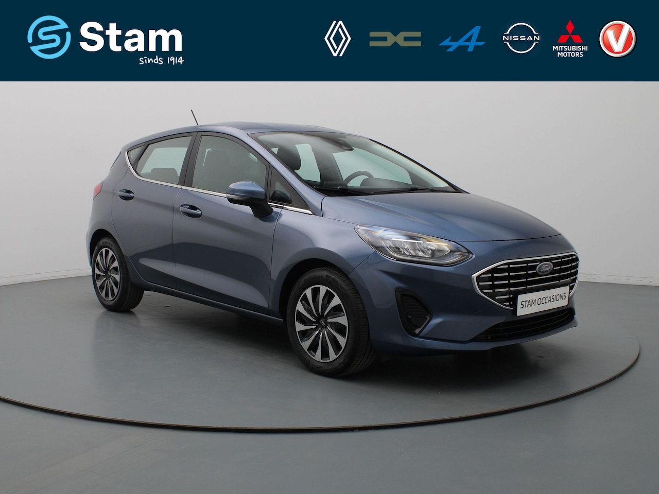 Ford Fiesta - 1.0 EcoBoost Hybrid Titanium Cruise | Climate | Carplay | Parkeersens. achter - AutoWereld.nl