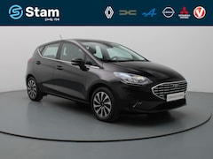 Ford Fiesta - 1.0 EcoBoost Hybrid Titanium Carplay | Climate | Cruise | Navi | Parksens. achter