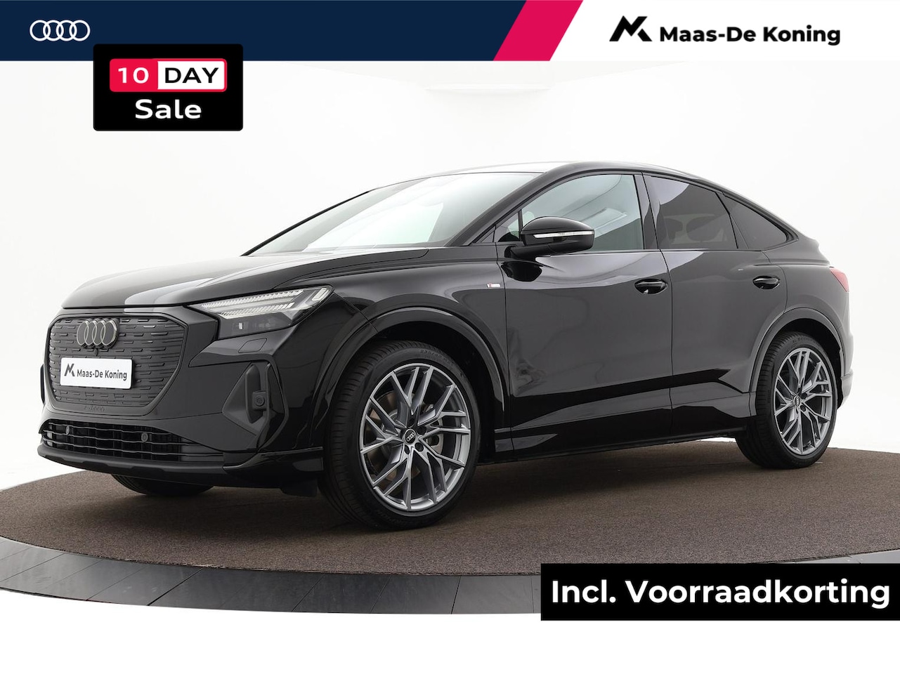 Audi Q4 Sportback e-tron - S edition e-tron 45 82 kWh 210 kW / 286 PK Sportba Assistentiepakket plus - Comfortpakket - AutoWereld.nl
