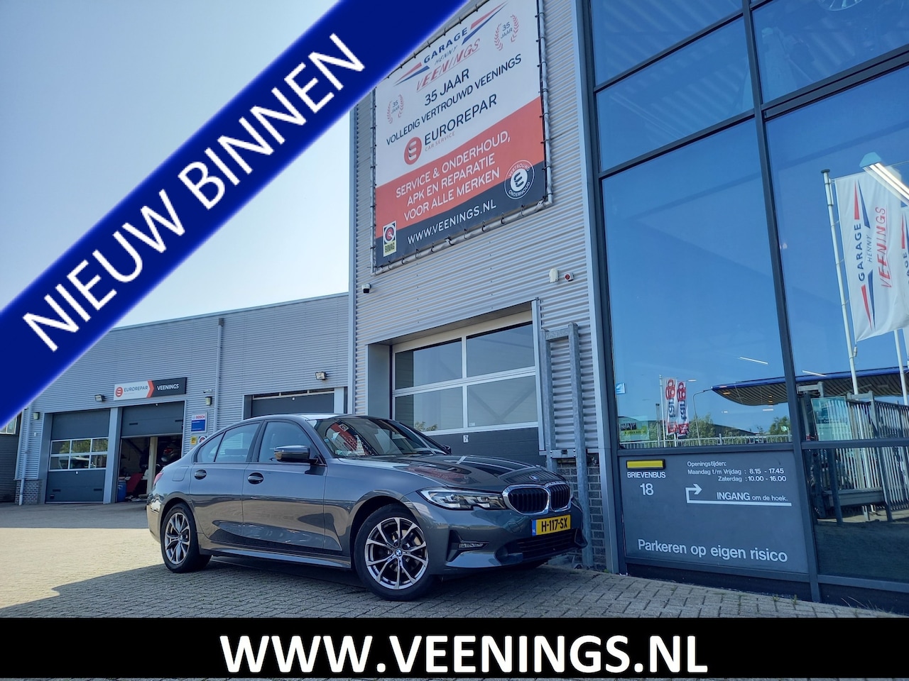 BMW 3-serie - 318i Executive Edition - SPORT LINE - CARPLAY / ANDROID - LED - 1/2 LEER - NL AUTO - 1 EIG - AutoWereld.nl