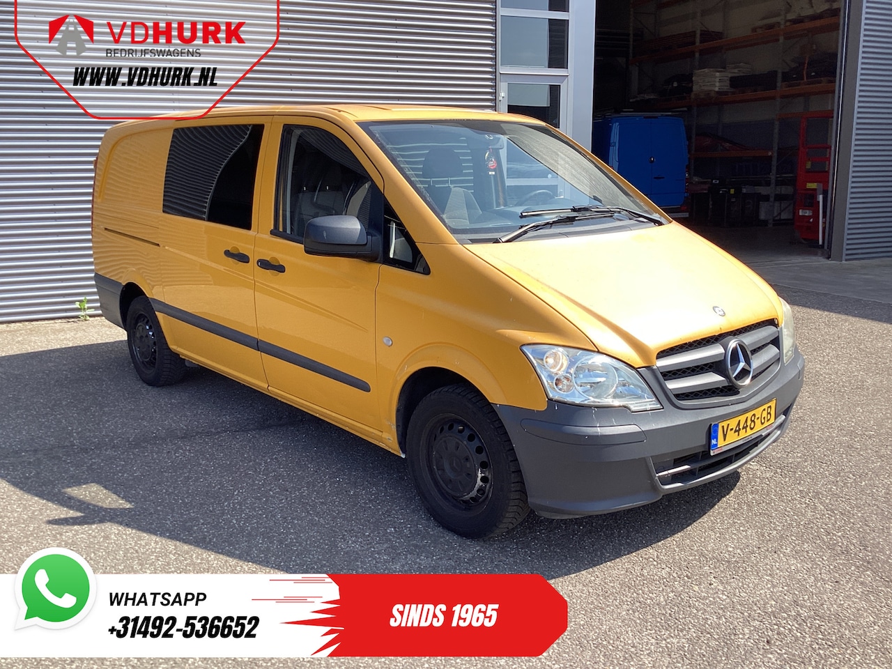 Mercedes-Benz Vito - 113 CDI L2 DC Dubbel Cabine Comfort EXPORT ONLY Airco/ Cruise/ Trekhaak - AutoWereld.nl