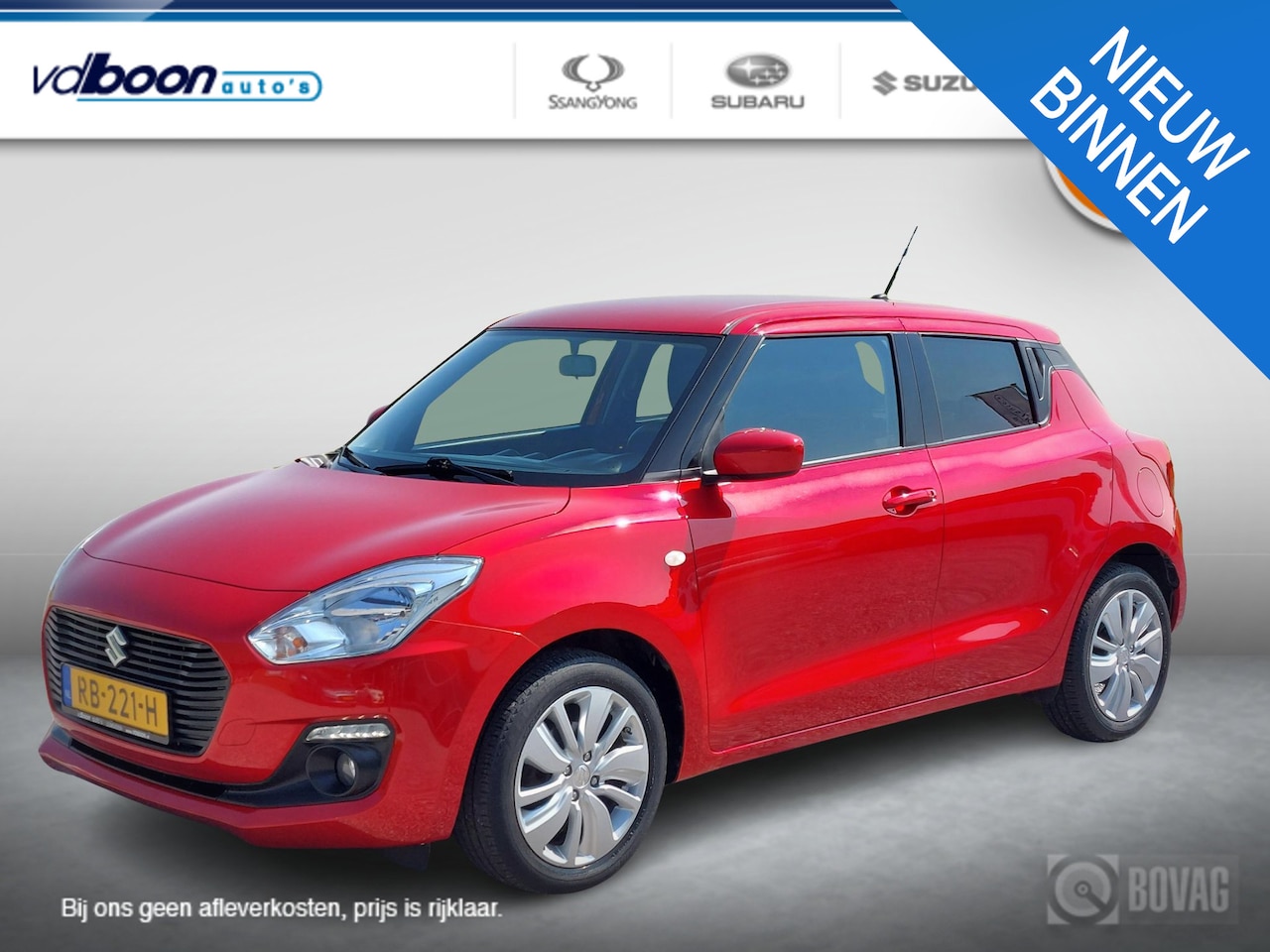 Suzuki Swift - 1.2 Select AIRCO | LMV | TREKHAAK | rijklaarprijs!! - AutoWereld.nl