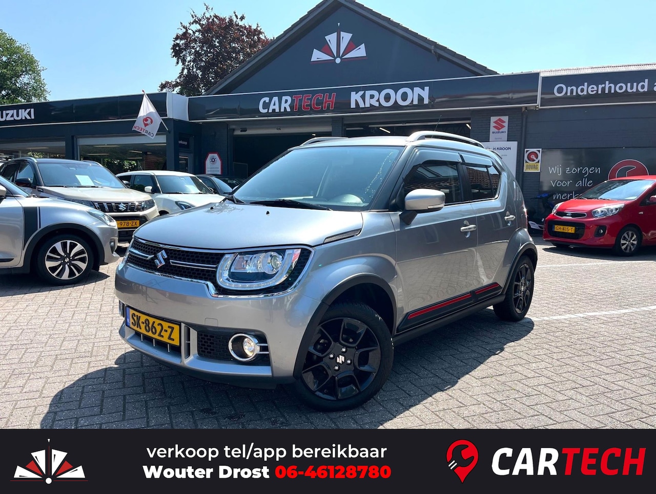 Suzuki Ignis - 1.2 Stijl Smart Hybrid Navigatie, trekhaak - AutoWereld.nl