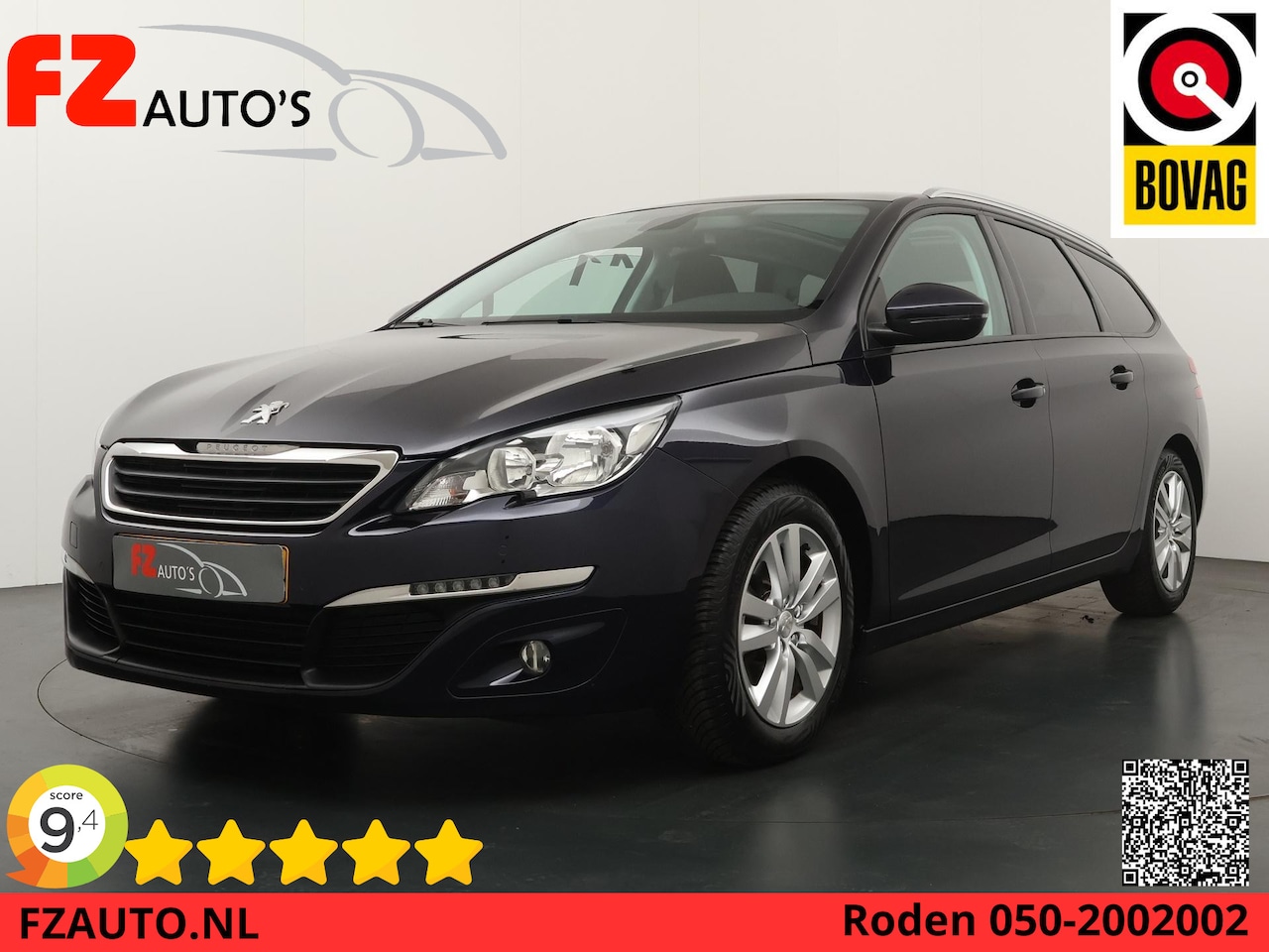 Peugeot 308 SW - 1.2 PureTech Blue Lease Executive - Navigatie - Panoramadak - Trekhaak - Climate Control - AutoWereld.nl