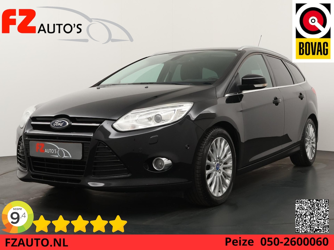 Ford Focus Wagon - 1.6 EcoBoost Lease Titanium | Trekhaak | Airco | Cruise Control | - AutoWereld.nl