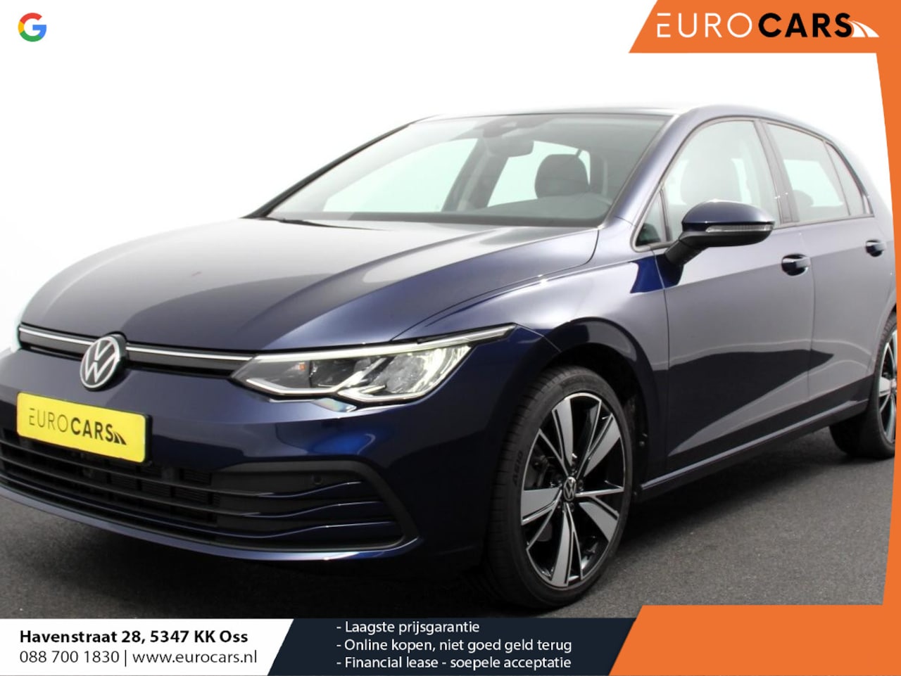 Volkswagen Golf - 1.0 eTSI Life Business Climate control Cruise control adaptive Navigatie LED Parkeersensor - AutoWereld.nl