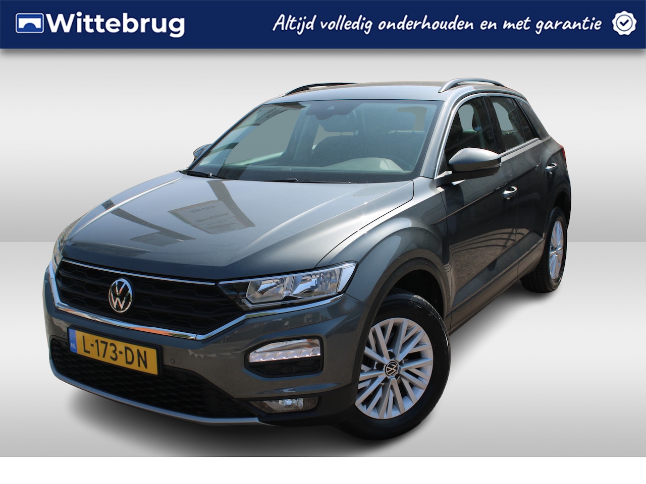 Volkswagen T-Roc - 1.0 TSI Style / Metallic/ Airco/ Navi/ Parkeersensoren/ 16 lmv/ - AutoWereld.nl