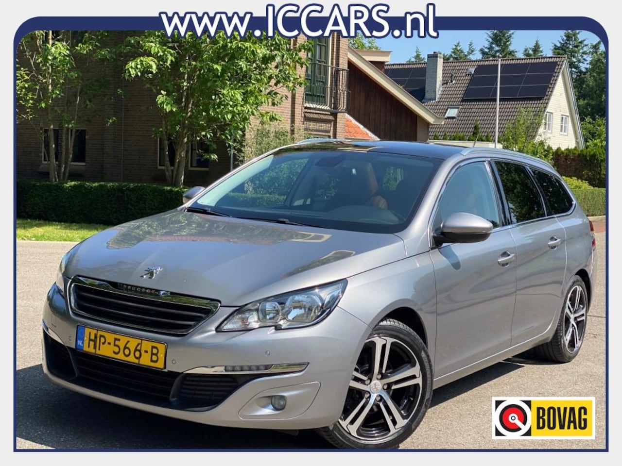 Peugeot 308 - 1.6 BLUE HDI BL. PRE. - leer - Pano. - AutoWereld.nl